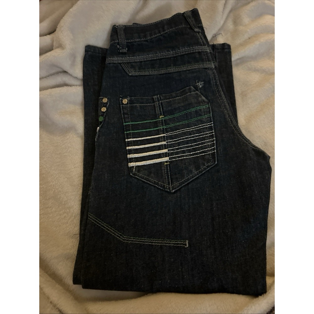 Rocawear Petite Size 12 Embroidered Jeans